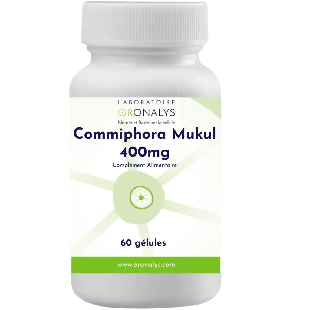 Oronalys Commiphora Mukul 400 mg 60 gel.