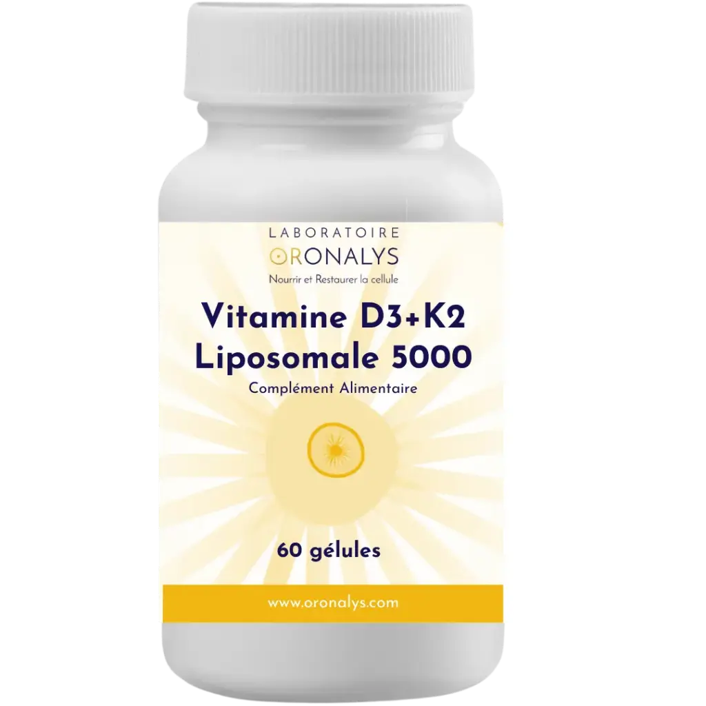 Oronalys Vitamine D3+K2 Liposomal 5000 UI
