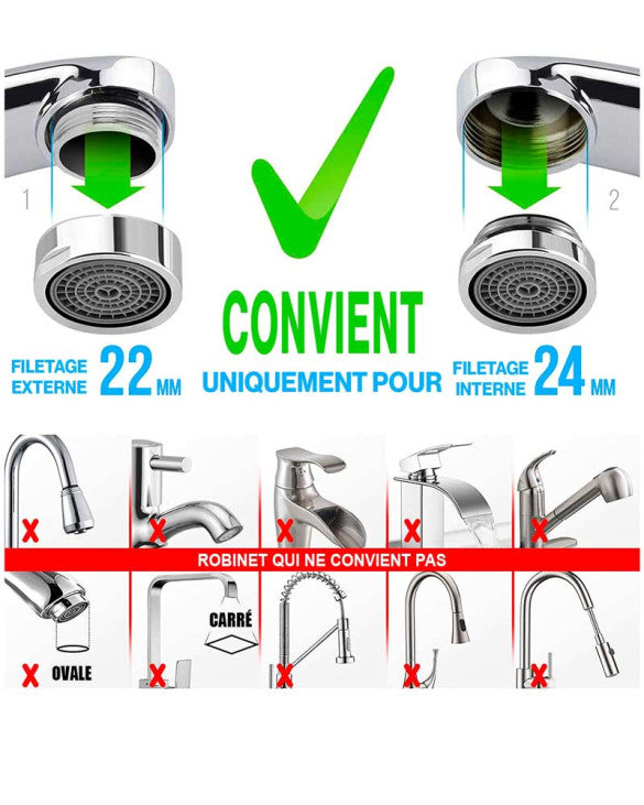 Purificateur d’eau sur robinet Aragon-SR Geyser