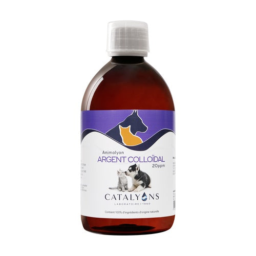 Animalyon argent colloïdal 20 ppm, 500ml