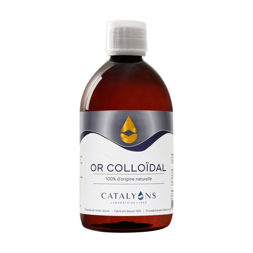 Or colloïdal - Anti-bactérien et souplesse articulaire, 500ml