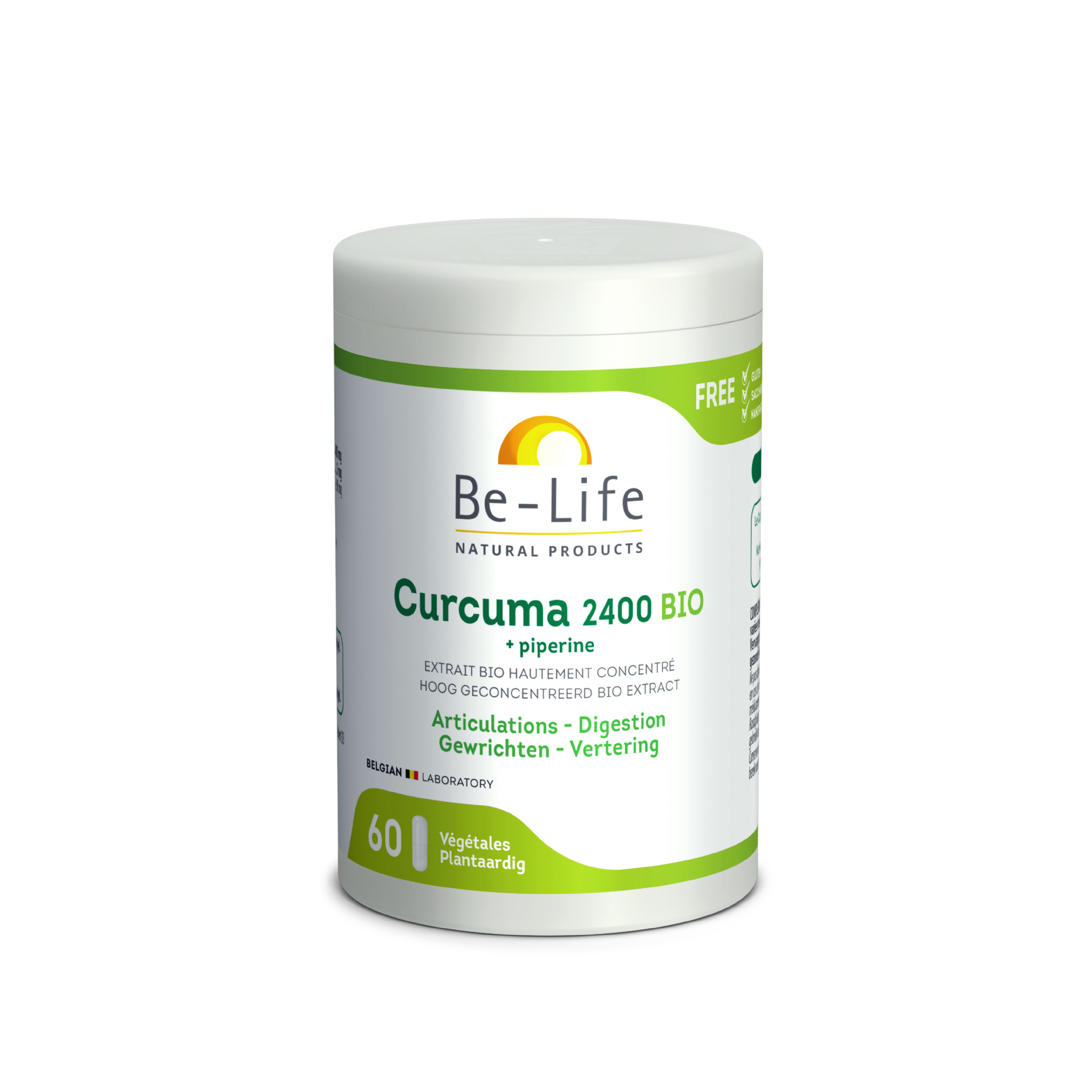 Curcuma Bio 2400+ Piperine - Articulation , Digestion
