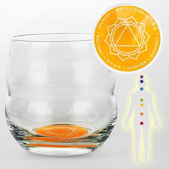 Verre Mythos Chakra du plexus solaire "Courage" 0.25 l