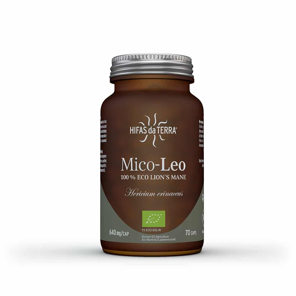 Mico-Leo – Extrait pur bio de Hericium  - Fonction cognitive et intolérance alimentaire