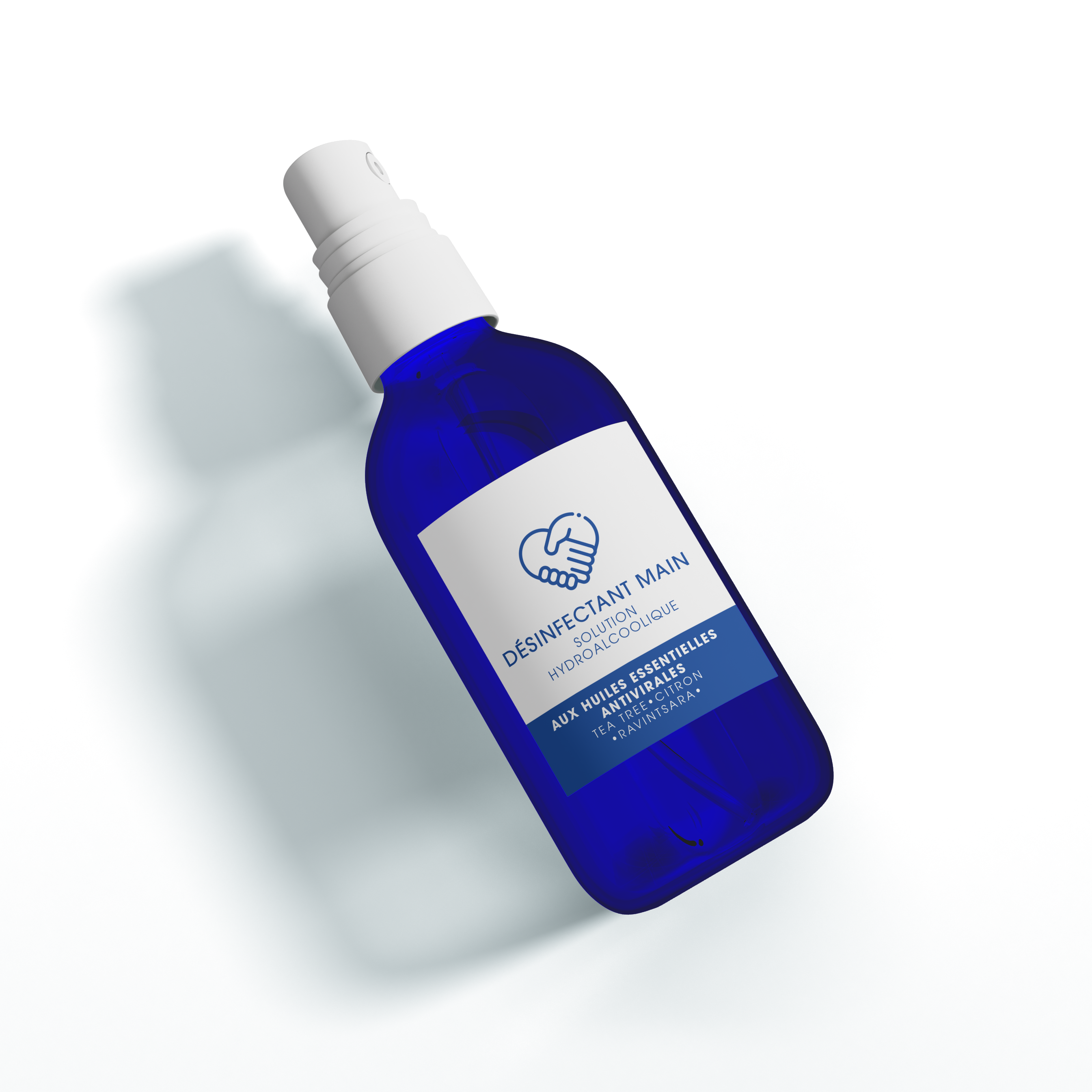 Désinfectant pour les mains - Solution hydroalcoolique 30ml - Stock limité