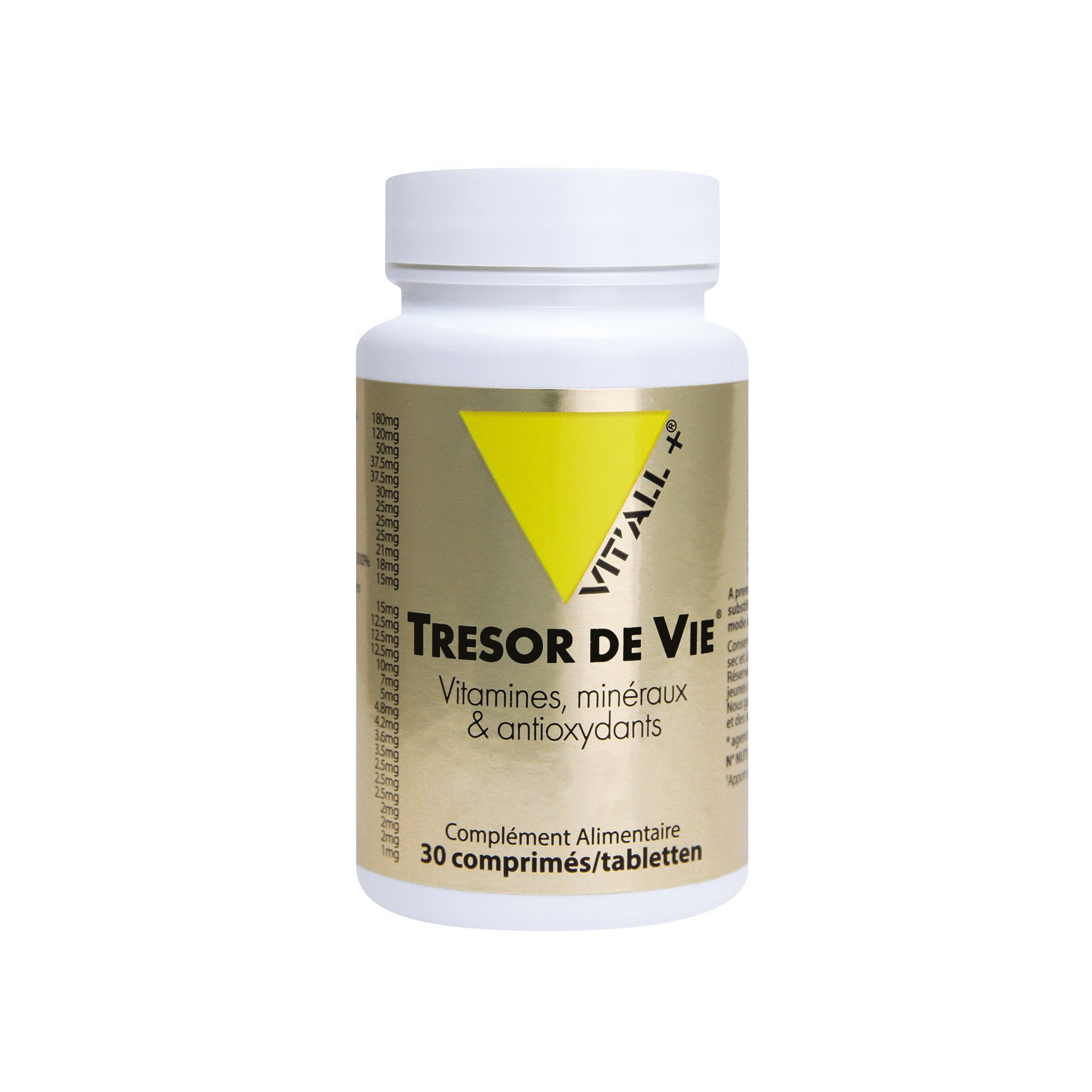 Trésor de vie - Antioxydants (30 comprimés)