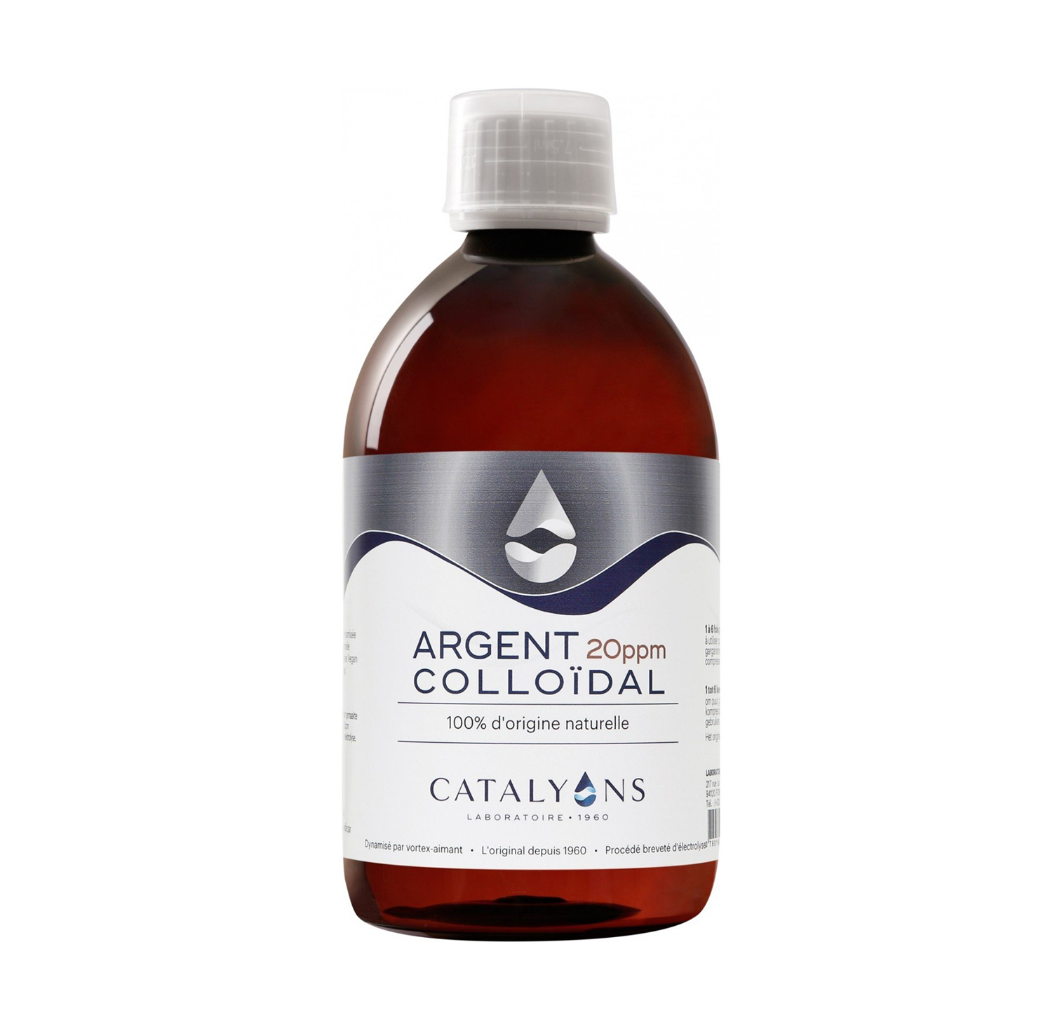 Argent Colloidal 20 ppm