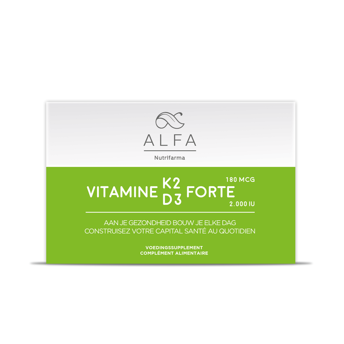 ALFA Vitamine k2 &amp; d3 forte (30 gélules)