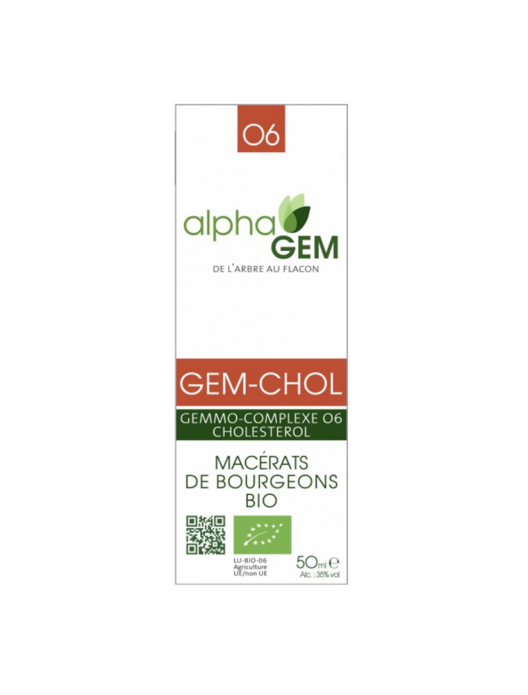 Gem-chol Bio, 50ml - Aide à contrôler le cholestérol