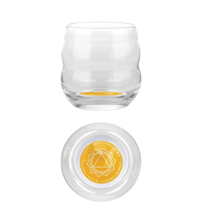 Verre Mythos Chakra du plexus solaire &quot;Courage&quot; 0.25 l