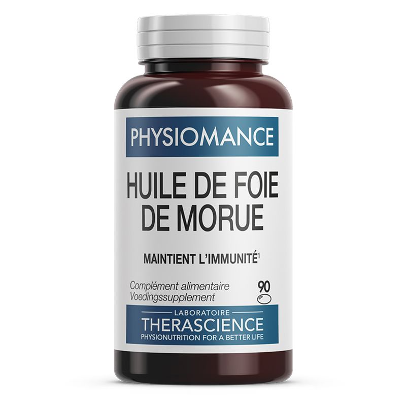 Huile de foie de morue - Maintient l&