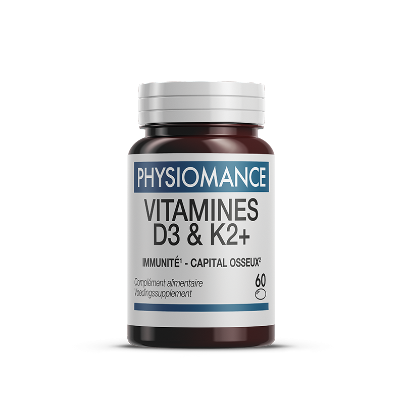 Vitamines D3 & K2 + Capital osseux