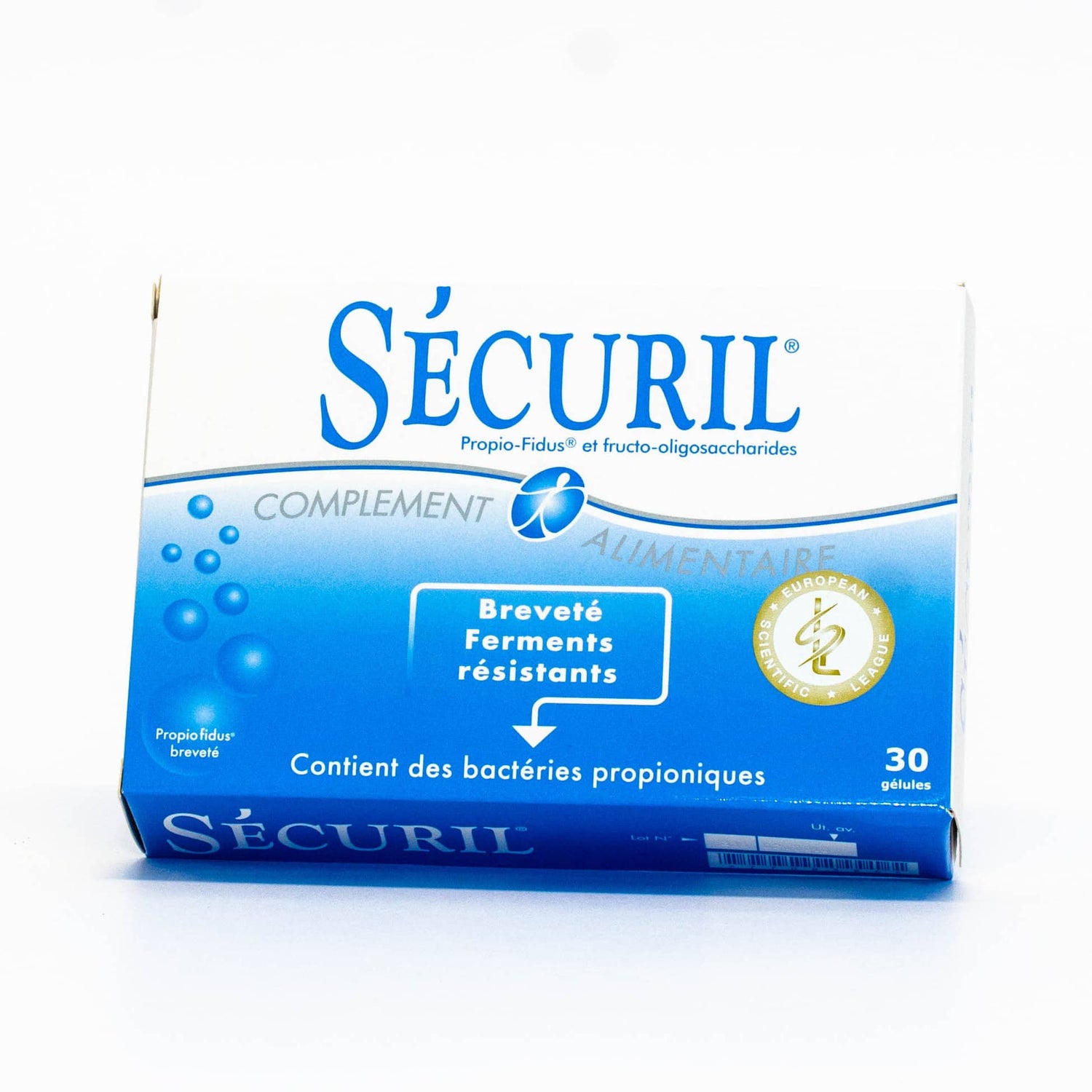 Sécuril  Yalacta - Confort digestif et intestinal (Prébiotique &amp; Probiotique)