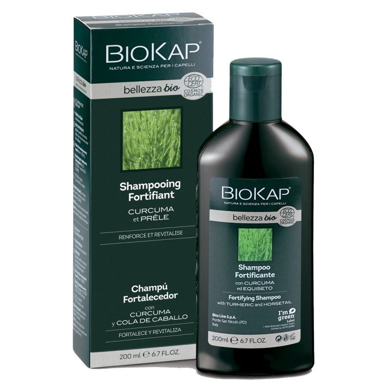 Shampooing Fortifiant - Curcuma et prêle- 200 ml