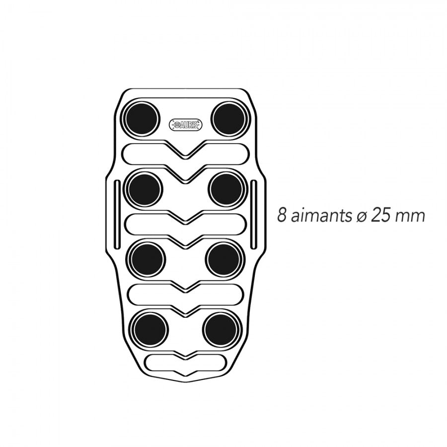 Lomboflex vertical magnétique -Réf.00125.1