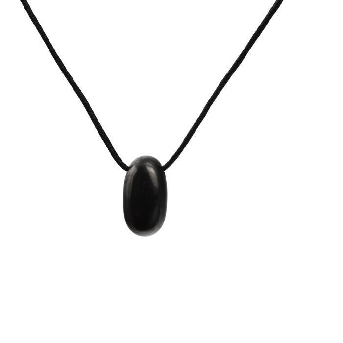 Pendentif  Shungite - Protection électromagnétique