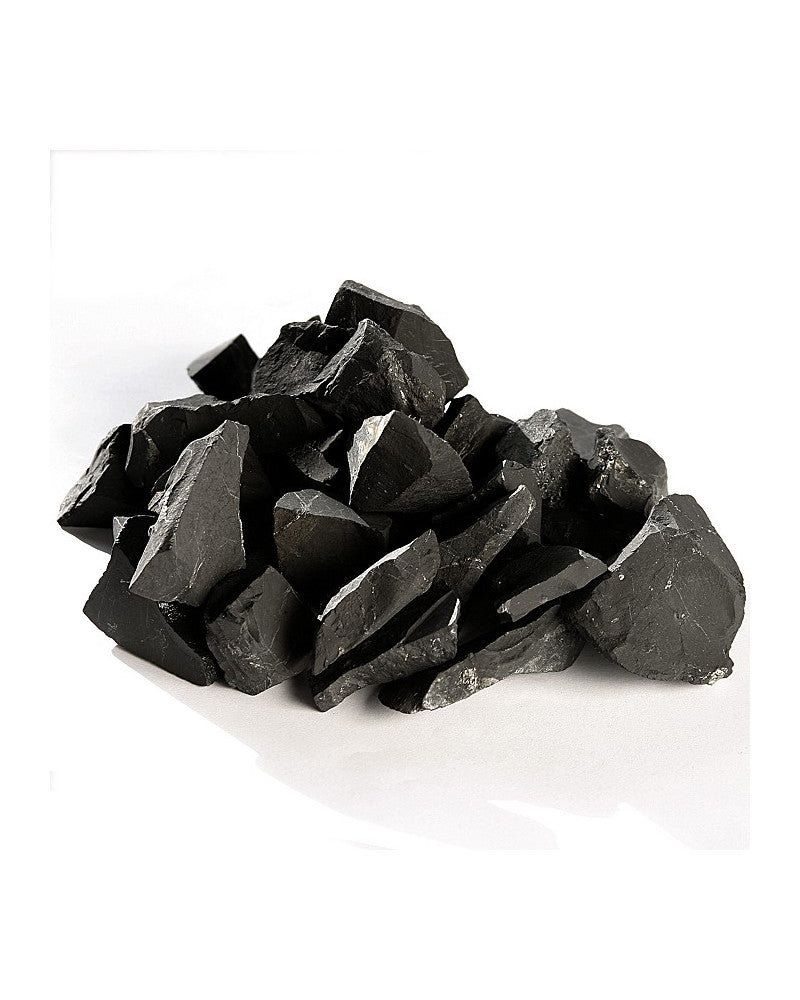 Shungite concassee fin pour eau - Purification - Dynamisation - 1kg