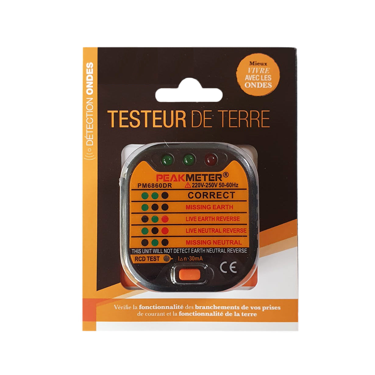 Testeur de terre