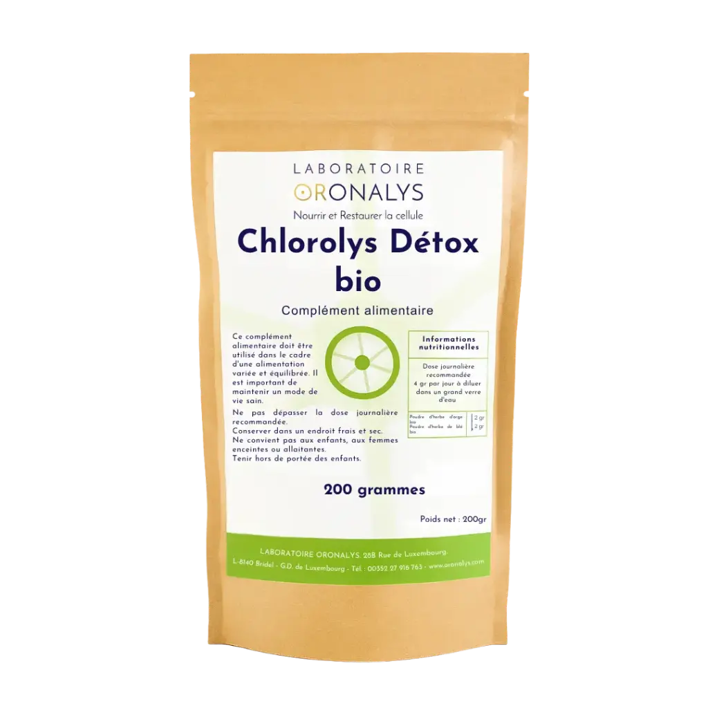 Oronalys Chlorolys Détox Bio 200gr