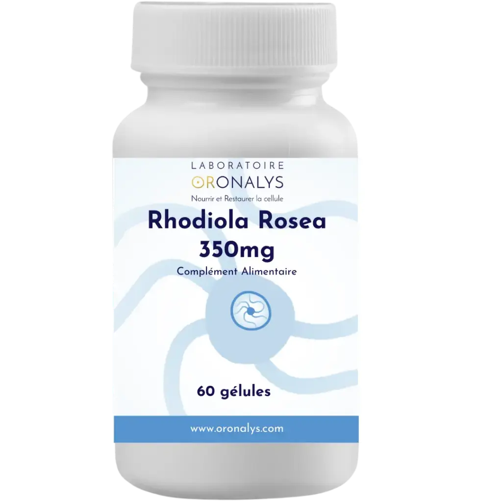 Oronalys Rhodiola Rosea 350 mg 60 gel.