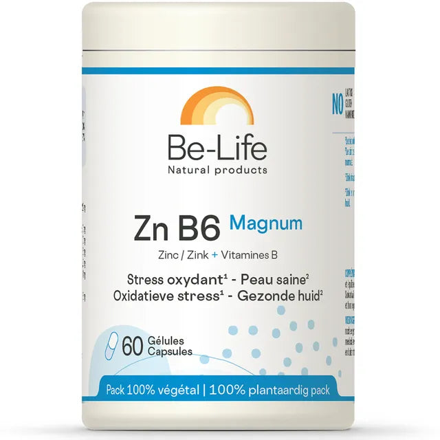 Zn b6 magnum 60 gélules Be life