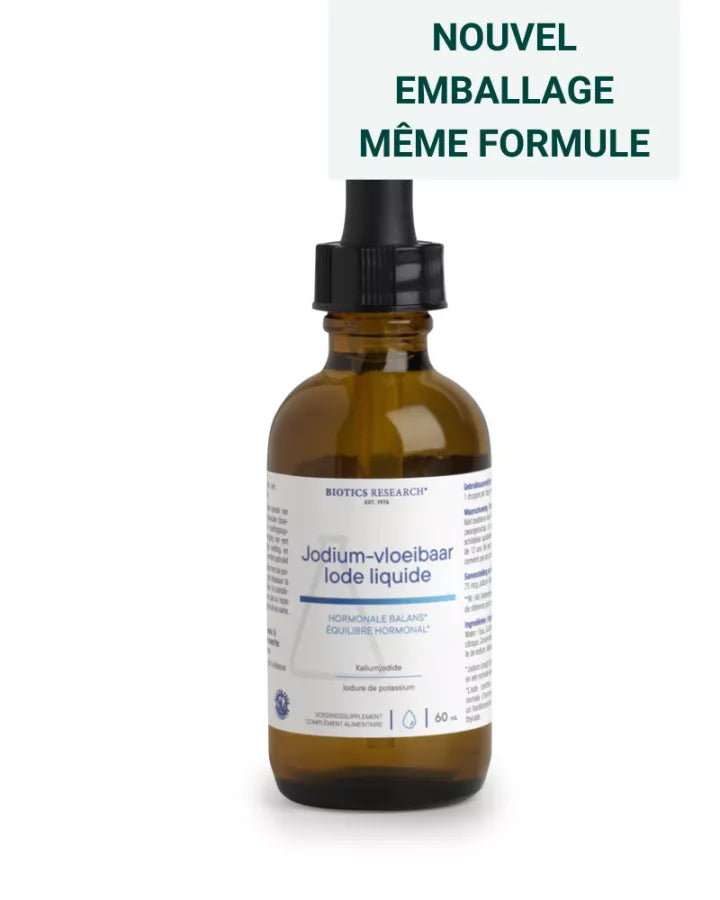 Iode liquide biotics gutt 2oz