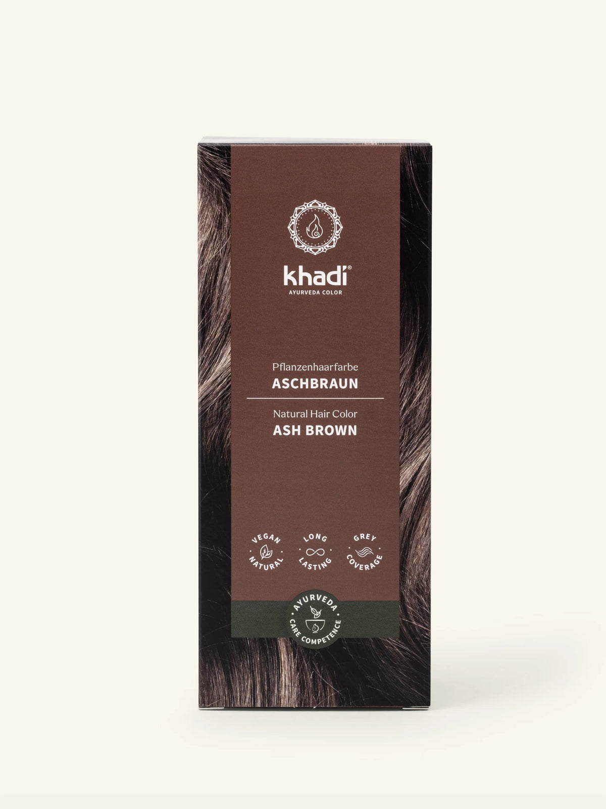 Khadi hénné châtain cendré