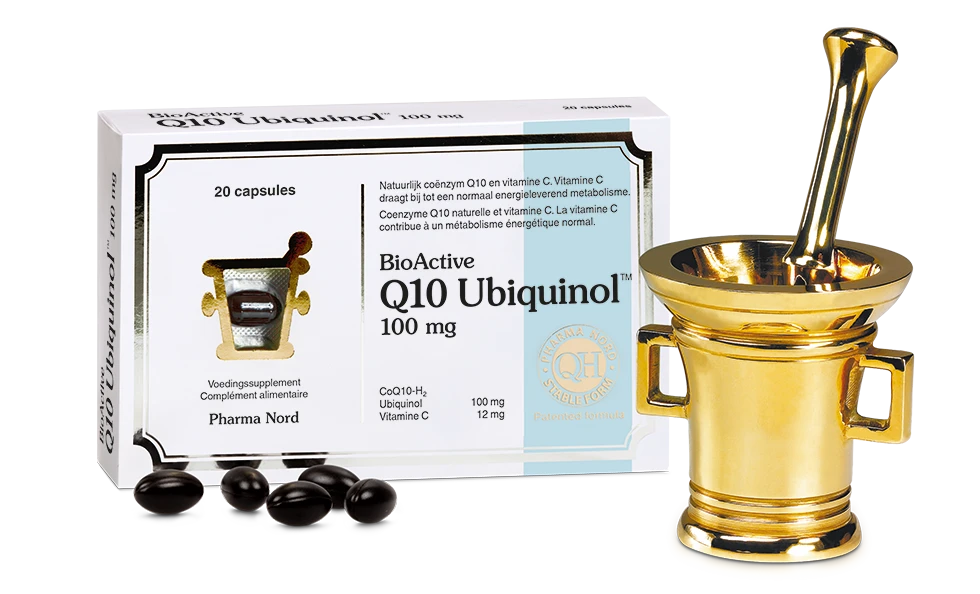 Q10 Ubiquinol 100mg caps Bio active