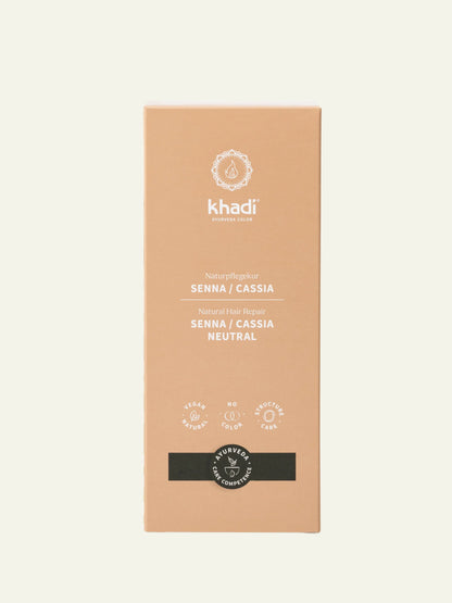 Khadi hénné neutre (senna/cassia)