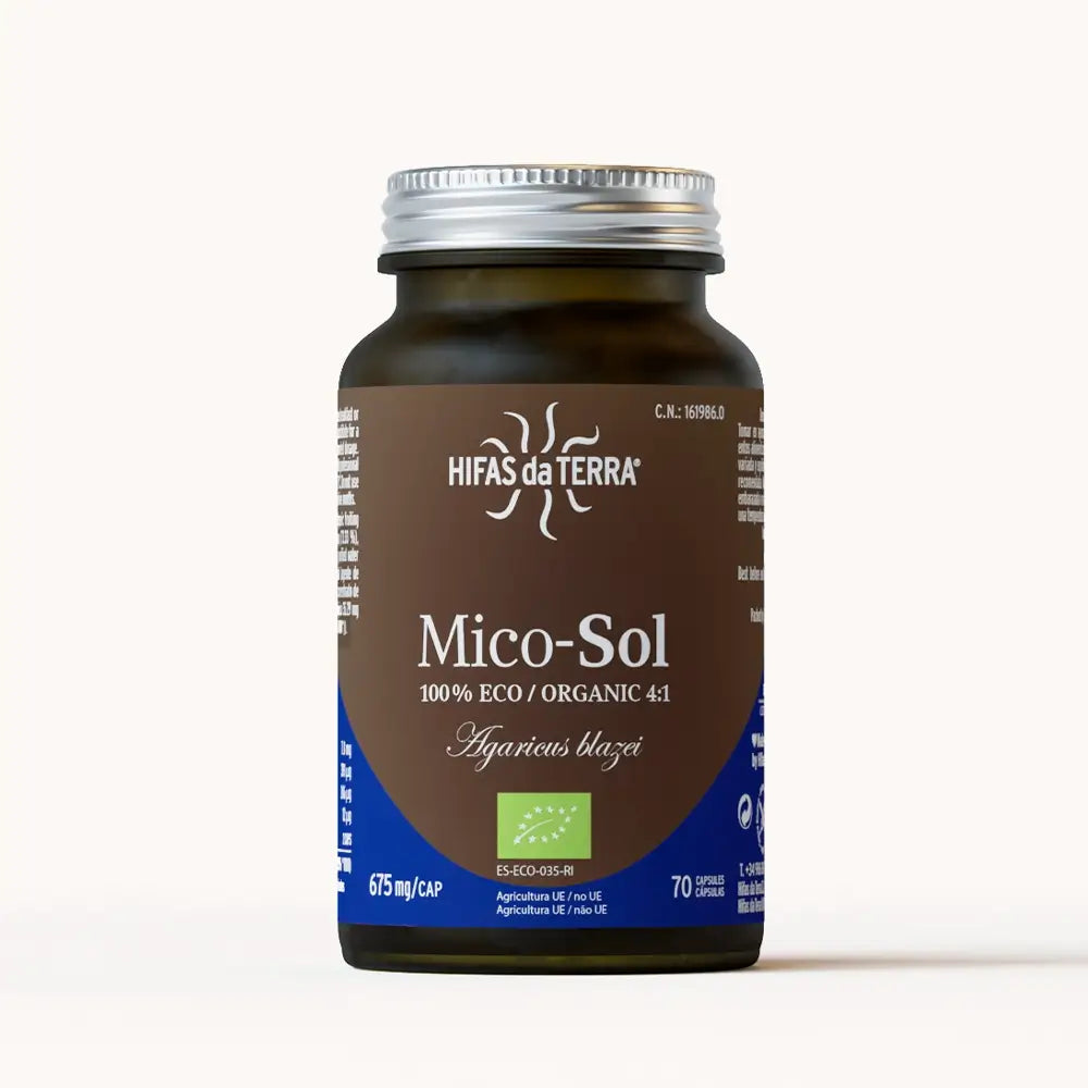Hifas da Terra - Mico-Sol  - 70 Gélules