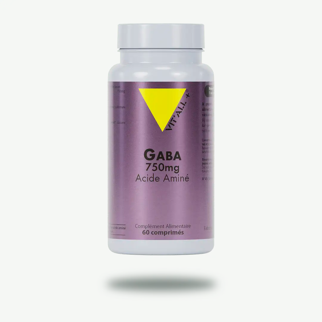 Gaba 750gr 60 comprimés - Stimule la détente, la relaxation mentale et physique