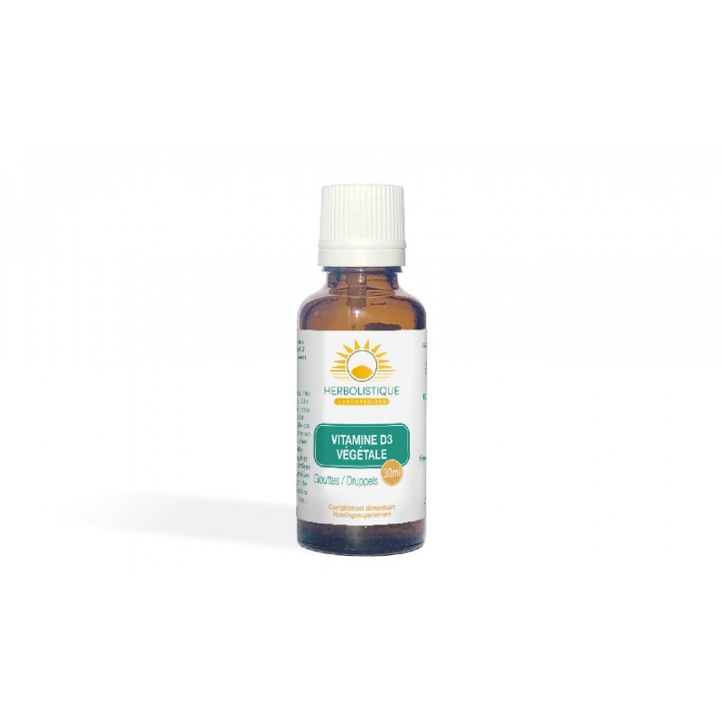 Herbolistique Vitamine D3 3000 UI gouttes 30ml