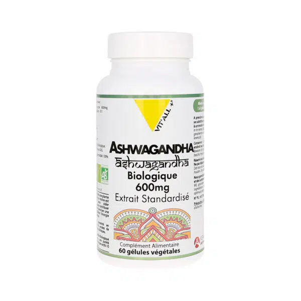 Ashwagandha 600 mg Bio - 60 capsules