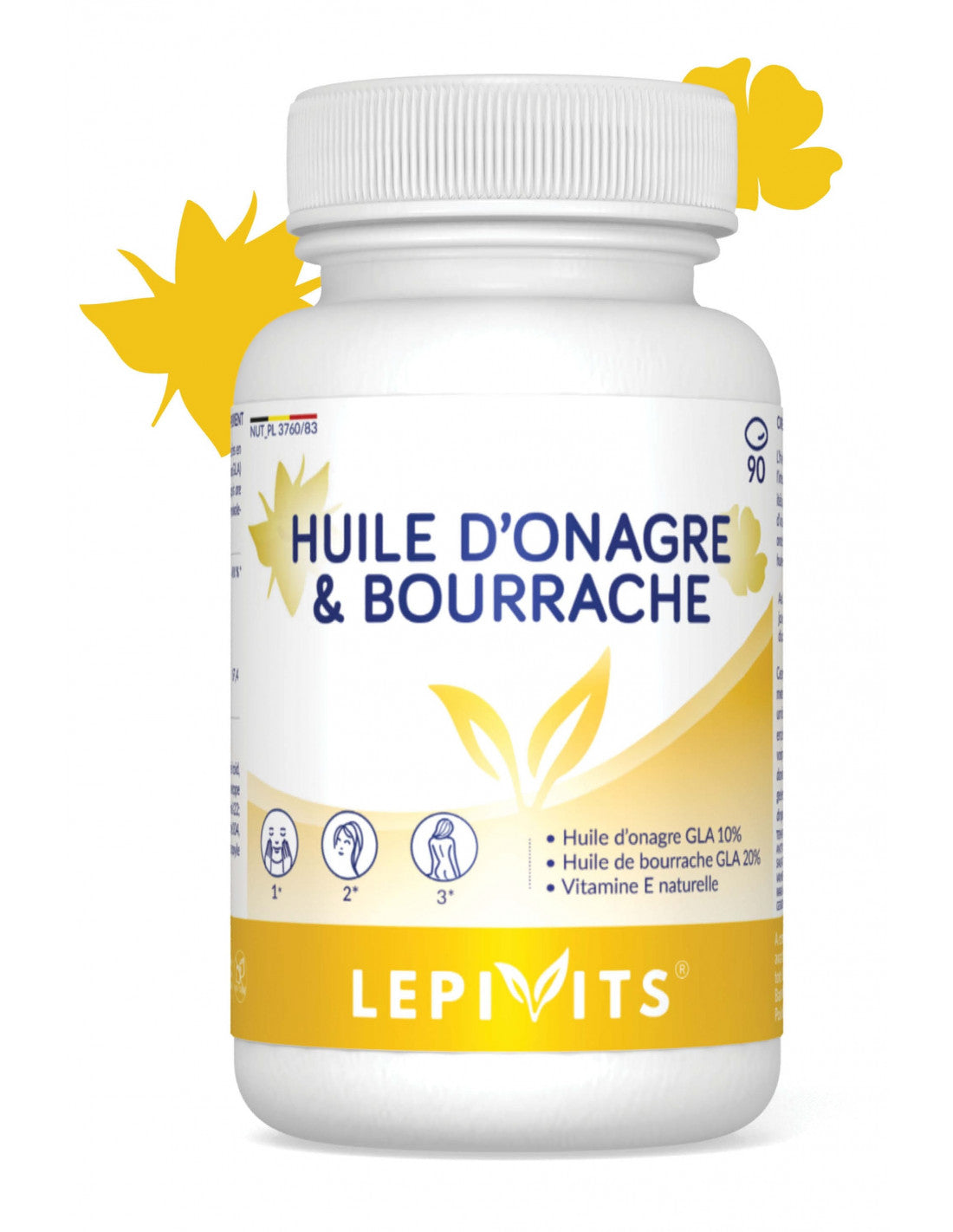 Lépivits Onagre Bourrache 60 gélules