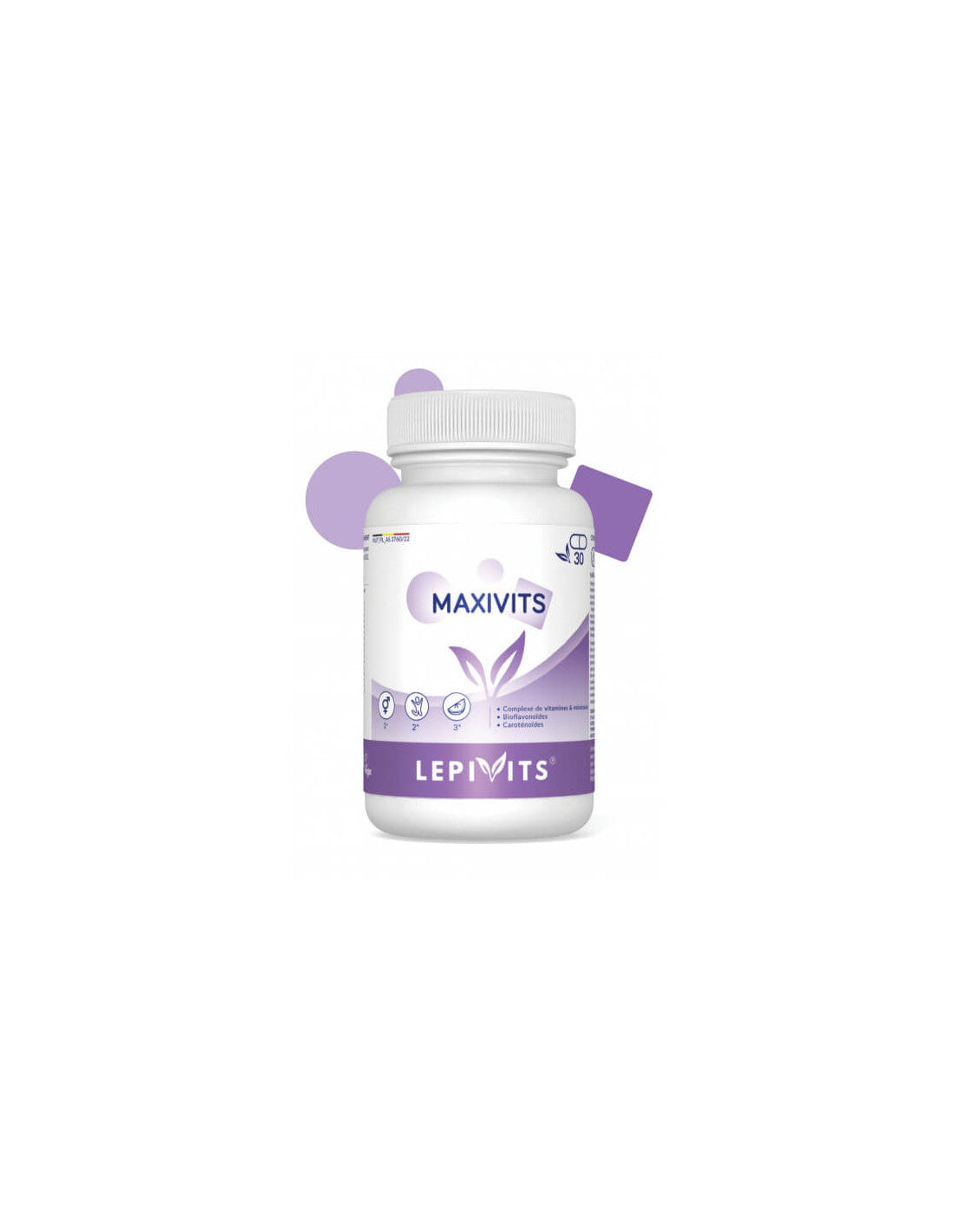 Lepivits Maxivits 90 gélules