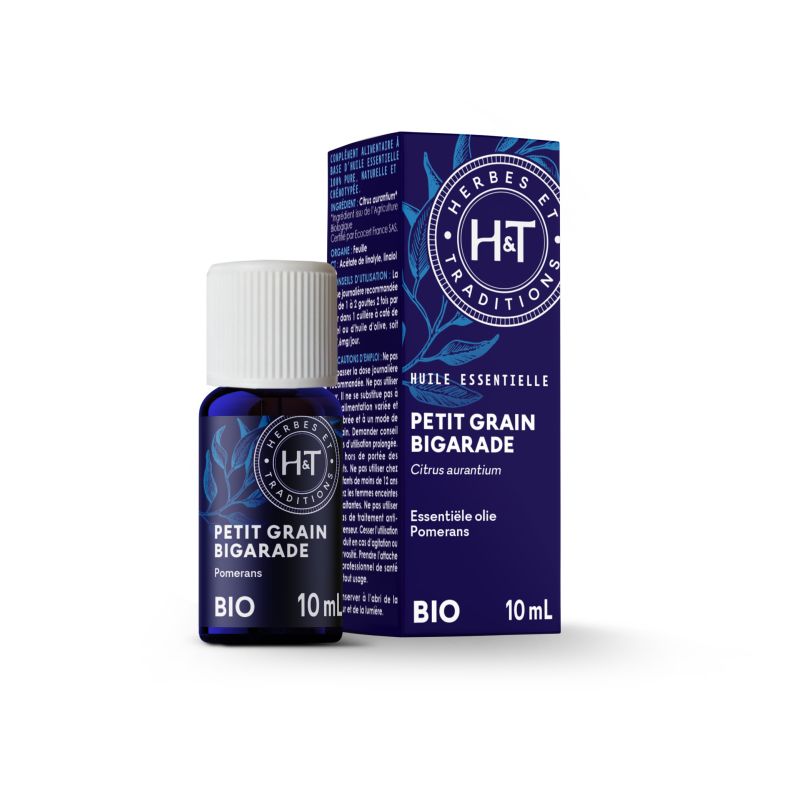 Huile essentielle de Petit Grain Bigarade Bio 10 Ml