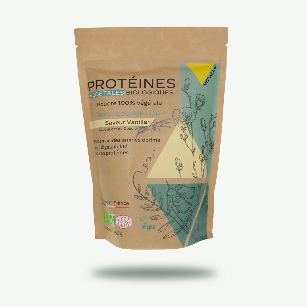 Plant fusion - Protéines végétales - Saveur Vanille (450 g)