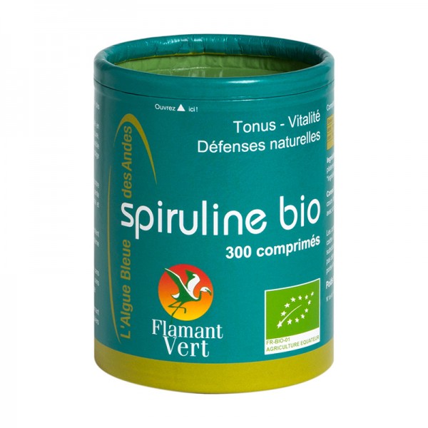 Spiruline - 180 ou 300 comprimés