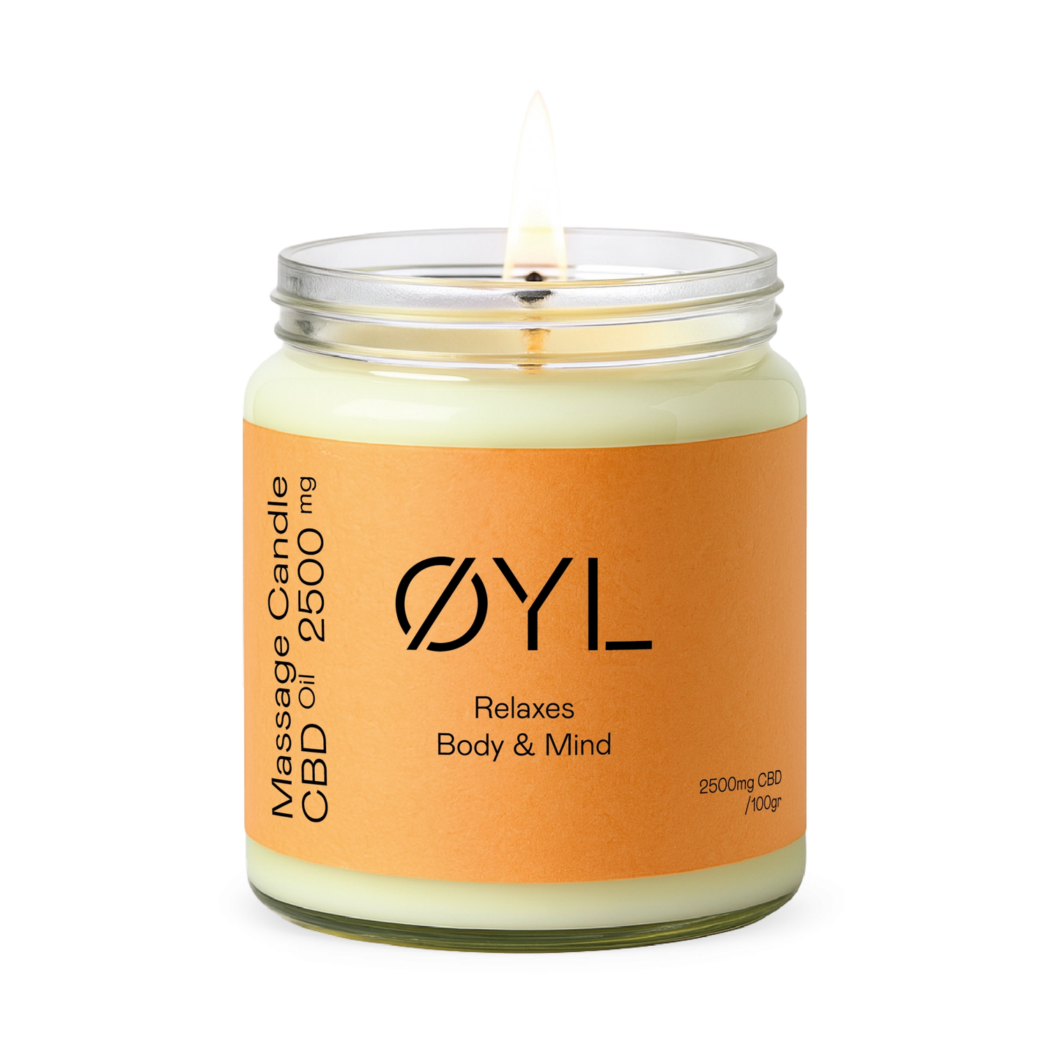 Bougie Chanvre - Coco / Cinnamon Roll - OYL