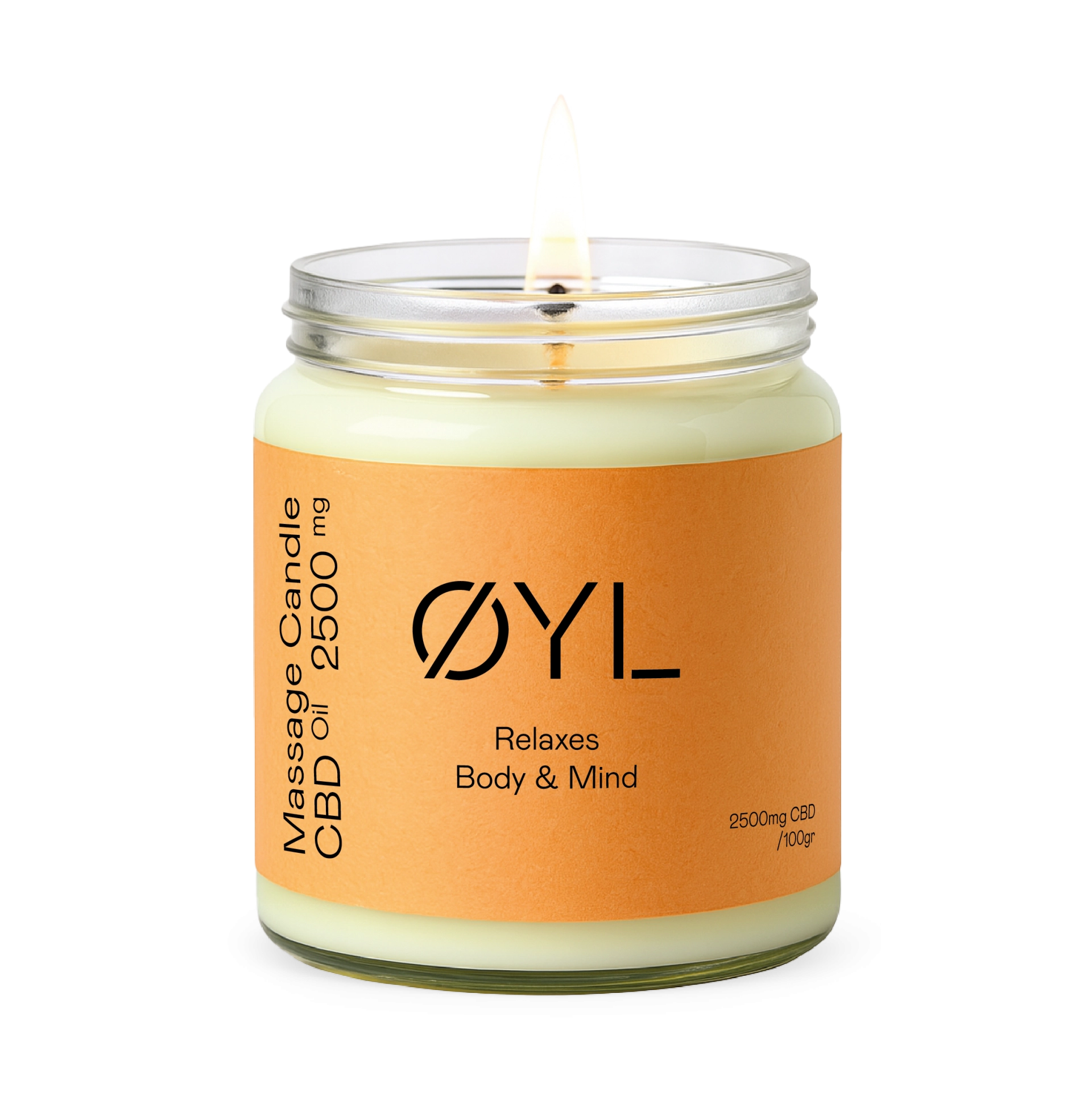 Bougie Chanvre - Coco / Cinnamon Roll - OYL