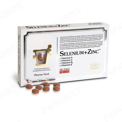 Selenium + Zinc - Pour le système immunitaire (90 comp)