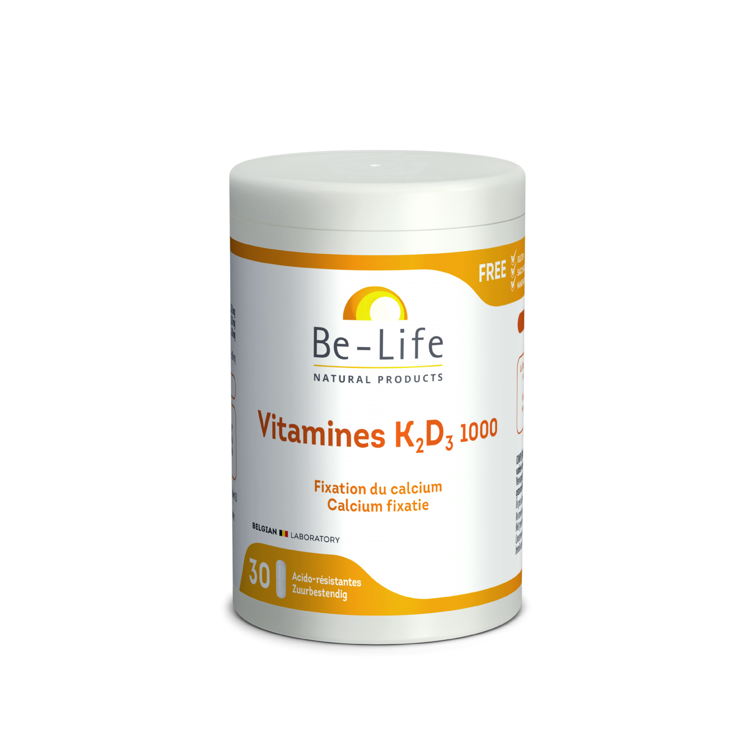 Vitamines K2 + D3 1000 - Prévient l’arthrose et l’ostéoporose