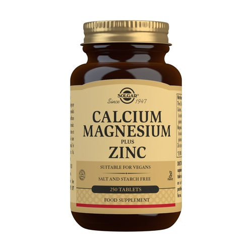 Calcium, Magnesium Plus zinc - 250 comp - Agit sur la santé des os et des muscles