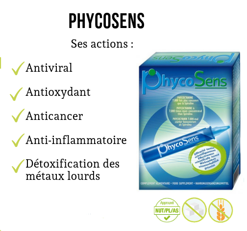 PhycoSens - Puissant antioxydant à base de phycocyanine