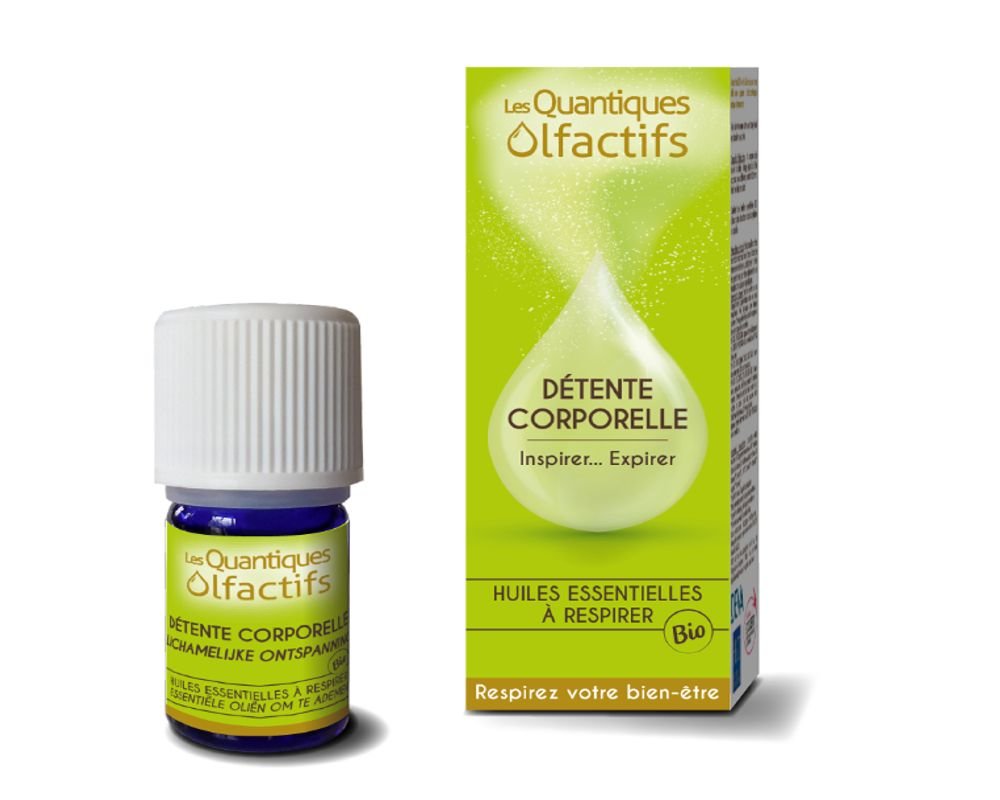 Détente corporelle- Quantique olfactif ( anciennement patience) BIO, 5 ml