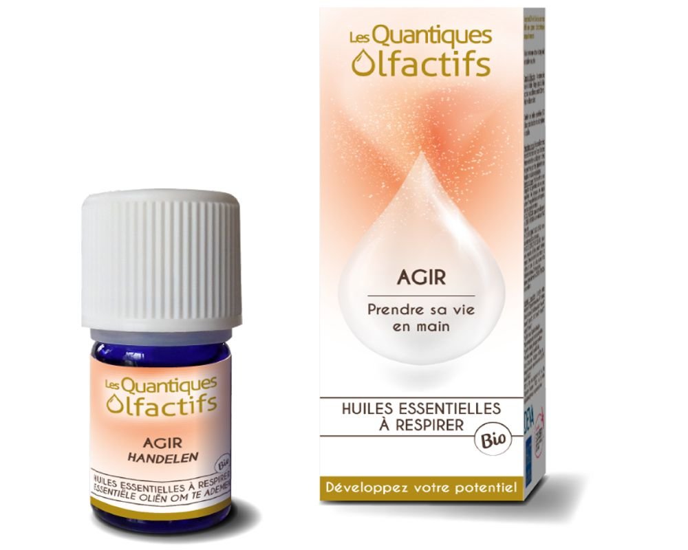 Agir (anciennement Invincible) - Quantique olfactif BIO, 5 ml