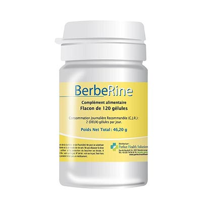 Berberine (120 gél) - Traitement de la glycémie et du diabète