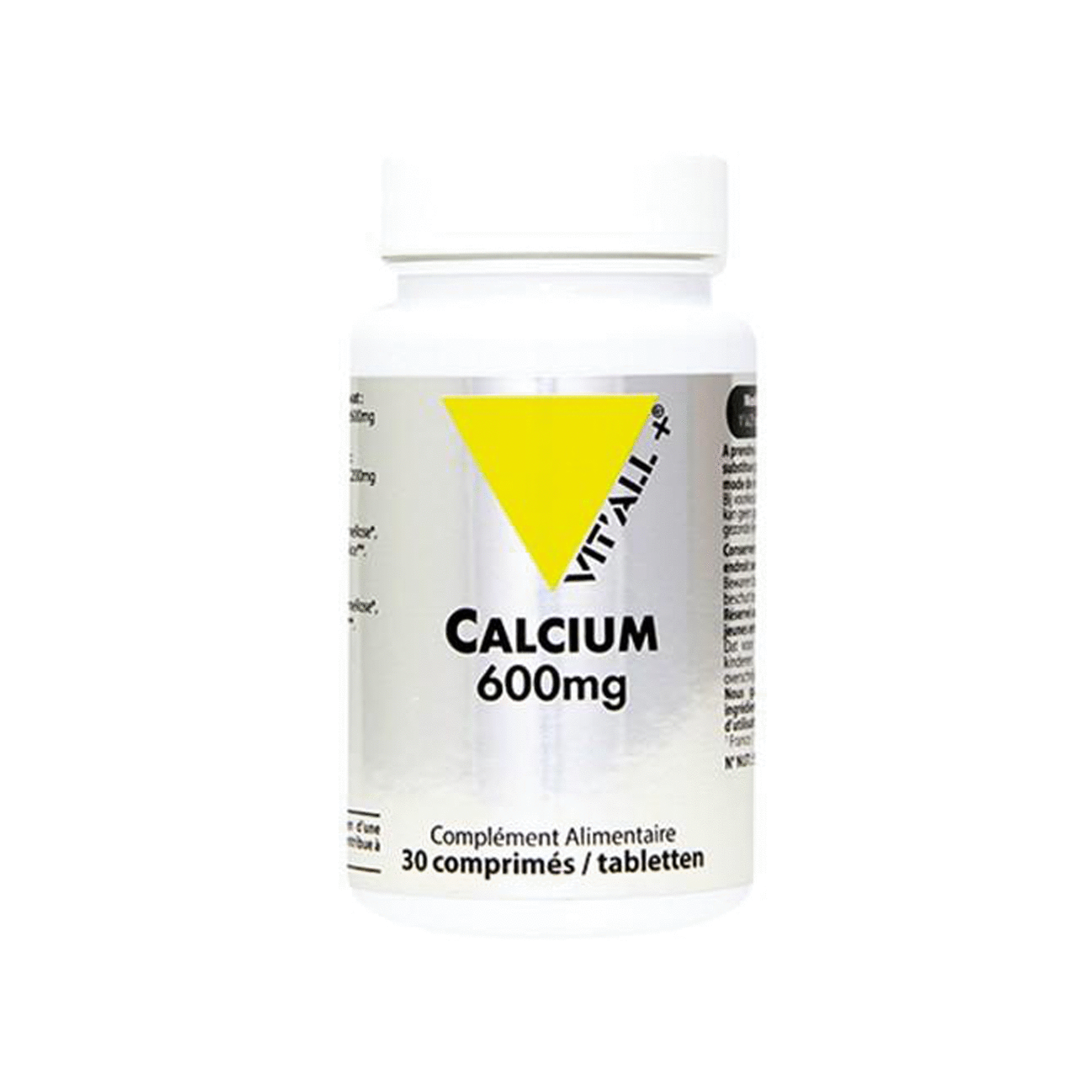 Calcium 600 mg - Aide à la  reminéralisation des os