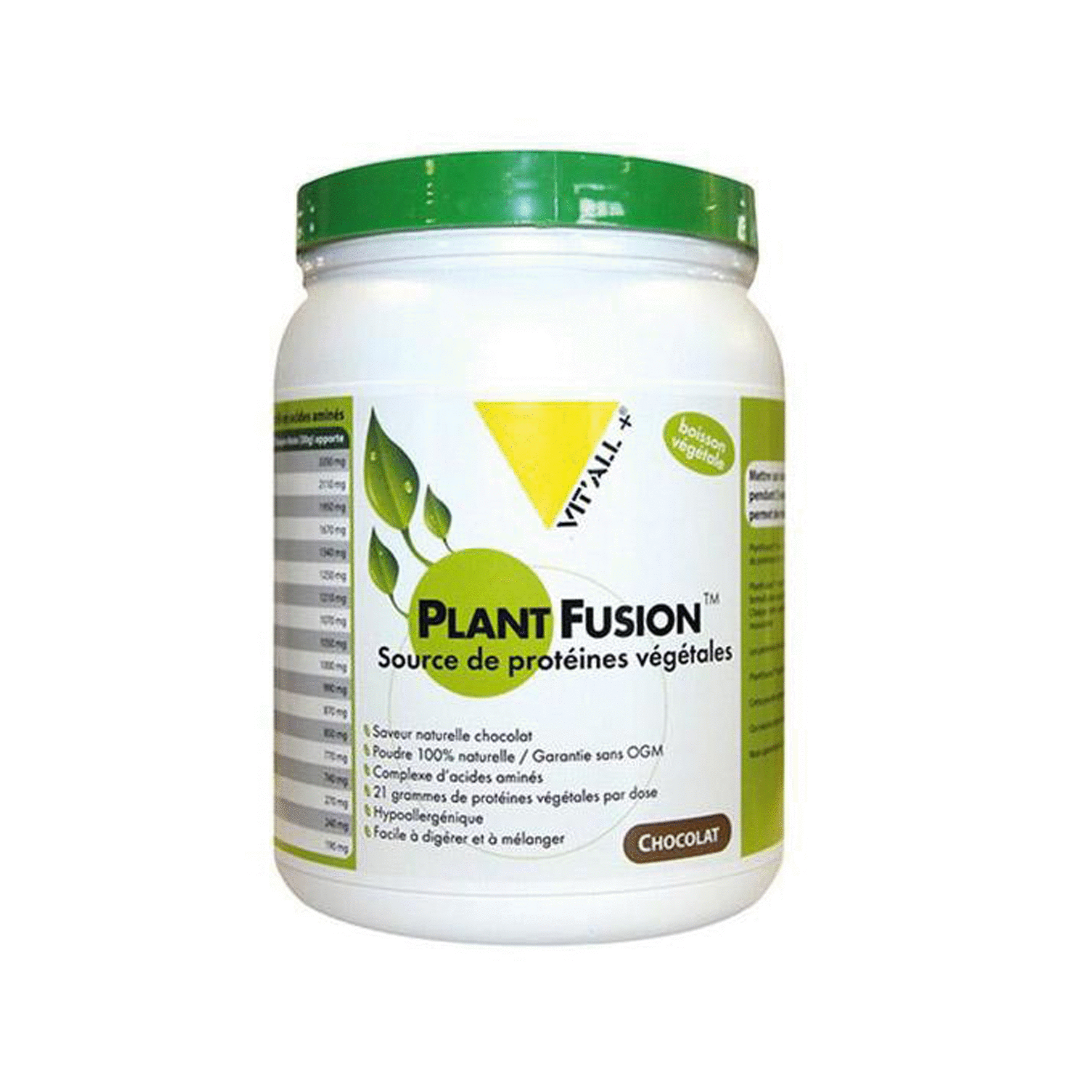 Plant fusion - Protéines végétales - Saveur Chocolat (450 g)
