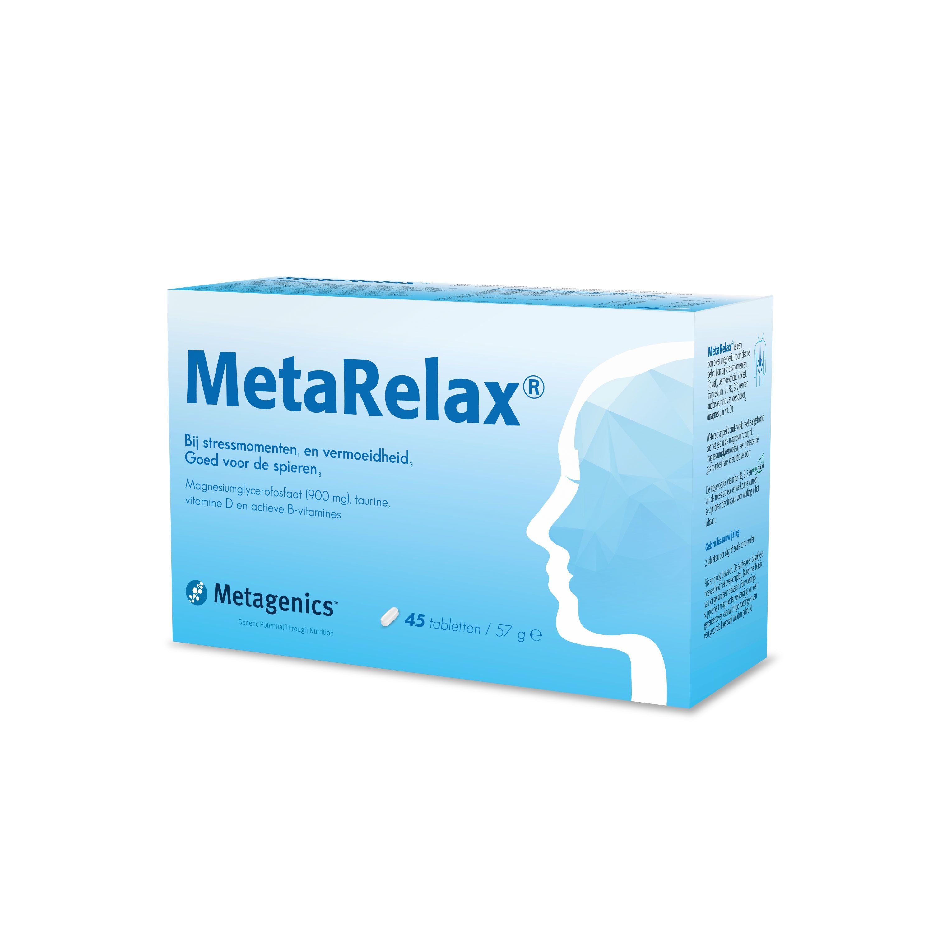 MetaRelax - Stress, fatigue et crampes musculaires